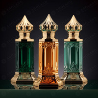 Flacon de Parfum Irrégulier 100 ml, Unique à Personnaliser, Design Original Avec Boîte d'Emballage