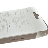 Boîte en carton personnalisée avec logo imprimé, papier kraft, emballage électronique, écouteurs, téléphone portable, casque Bluetooth, avec gaufrage