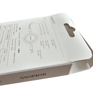 Custom Printed Logo Kraft Paper Electronics Packaging Earphone Mobile <strong>Phone</strong> Bluetooth Headset Cardboard <strong>Box</strong> With Embossing - Product Image 5