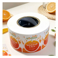 Étiquettes personnalisées pour bouteilles de boissons en BOPP transparent imperméable, autocollants en vinyle, forme personnalisée, étiquettes imprimées brillantes ou mates