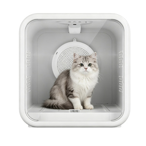 Armadio Asciugatore <span class=keywords><strong>per</strong></span> Animali Domestici Completamente Automatico con Ventilatore Elettrico Silenzioso e Protezione dal Surriscaldamento <span class=keywords><strong>per</strong></span> Toelettatura <span class=keywords><strong>Gatti</strong></span>, Bagno Cani, Uso Domestico - Product Image 3