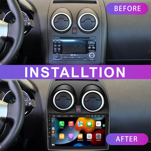 Autoradio Android Carplay DSP, système multimédia GPS pour Nissan <span class=keywords><strong>Qashqai</strong></span> <span class=keywords><strong>J10</strong></span> 2006-2013, écran tactile, lecteur vidéo <span class=keywords><strong>2</strong></span> DIN 10 pouces - Product Image 2