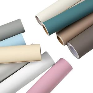 Carta da parati autoadesiva impermeabile a prova di umidità per armadi da cucina pelle sensibile adesivo da parete ristrutturazione mobili - Product Image 1