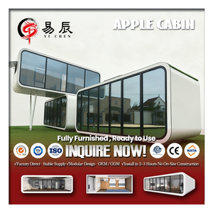 Cabine modulaire mobile en acier de 20 pieds, maison préfabriquée pour les loisirs, les lieux commerciaux, les bureaux, les stands, les magasins - Product Image 1