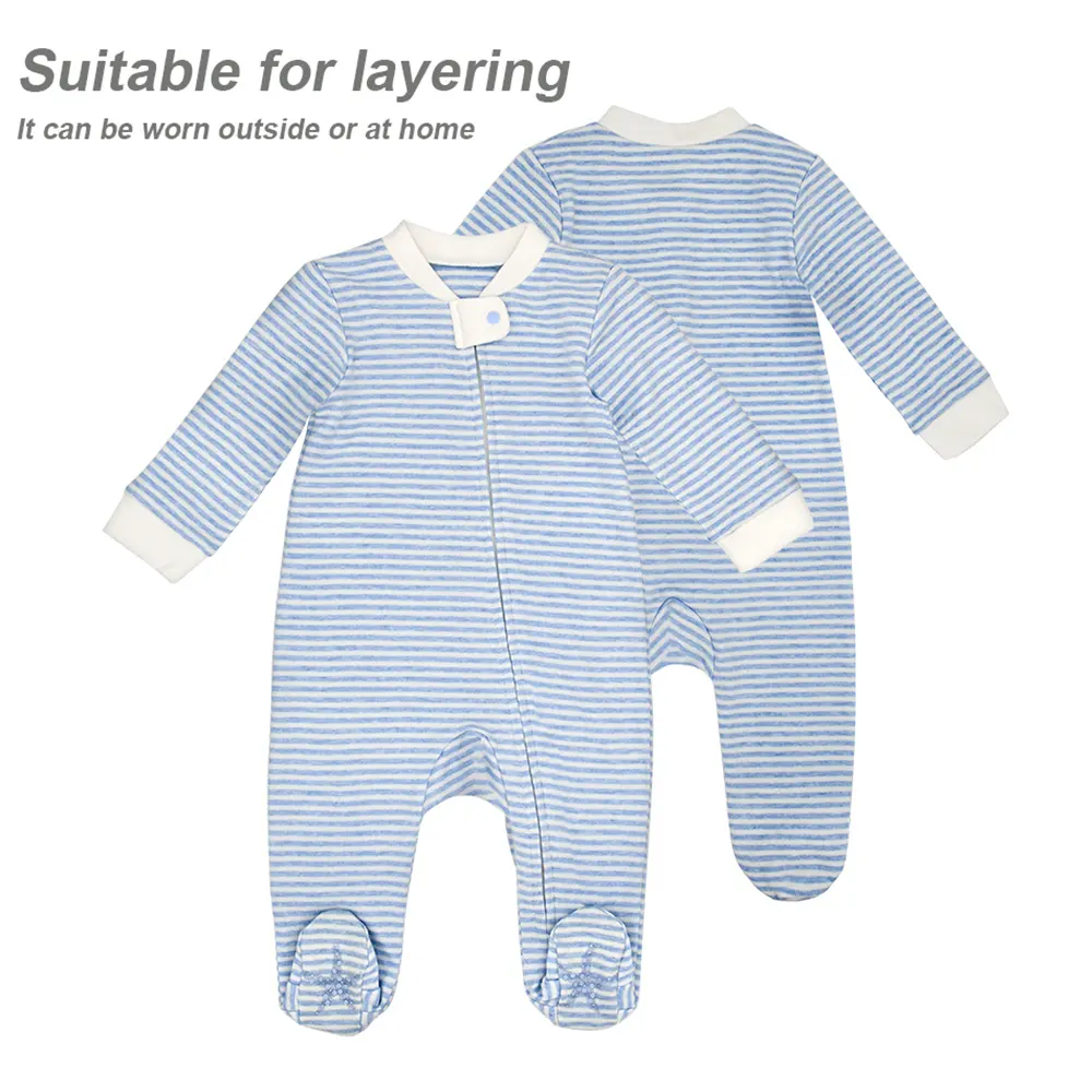 China Supply 1 Pieces Packing High Quality Low Price 100% Cotton Baby Jumpsuit Newborn