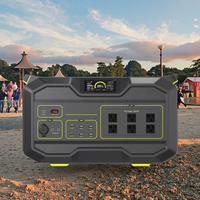 Station d'alimentation solaire portable Hisolar PEP-S2400 2400W à charge rapide, batterie 2400Wh, 16 sorties pour l'extérieur à grande échelle