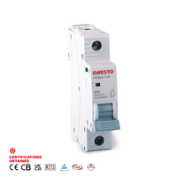 Interruptor de Seguridad Eléctrico Onesto, Tipos B, C y D, Interruptor de Circuito MCB, Rodamientos 6000, MCB 6A