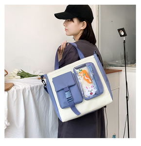 Sac à dos mignon pour filles Ensemble de quatre pièces de grande capacité et de haute beauté pour sac à dos de voyage sur le campus des élèves du premier cycle du secondaire - Product Image 4