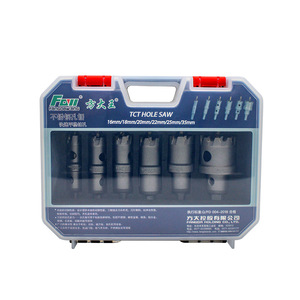 Fangda Wang Tct Hole Saw 16mm 18mm 20mm 22mm 25mm 35mm Set For Metal Drilling - Product Image 1