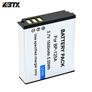 Batterie d'appareil photo Li-ion de remplacement BP-125A 3.7V 1500mAh 5.55Wh pour appareil photo numérique sans miroir <span class=keywords><strong>Samsung</strong></span> <span class=keywords><strong>NX</strong></span> <span class=keywords><strong>Mini</strong></span> <span class=keywords><strong>NX</strong></span>-<span class=keywords><strong>Mini</strong></span> <span class=keywords><strong>NX</strong></span>-F1 - Product Image 2