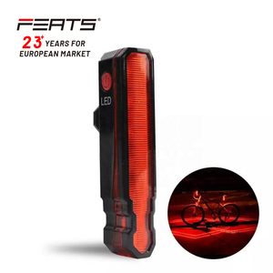 FERTS 1LD + 5LED 2 en 1 Laser arrière de vélo et lumière de vélo avec CE/ ROHS/papa 21 - Product Image 1