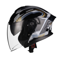 ZoomLon vente en gros certifié DOT ABS Double visière personnalisable couleur Logo demi-visage casques confortable doublure douce toutes saisons