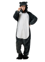 Vente chaude girafe Panda point pour Kigurumi flanelle adulte Onesie pyjamas ensemble pour femmes et hommes vêtements de nuit d'hiver