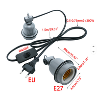 Support de lampe chauffante pour reptiles en céramique E27, accessoires d'éclairage en gros pour usine