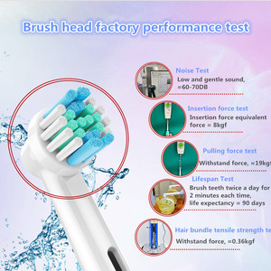 Spazzolino elettrico testa spazzola orale <span class=keywords><strong>b</strong></span> sostituzione con multi testine blister imballaggio vibrante multi-angolo - Product Image 6