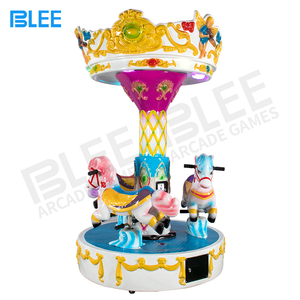 Carrousel à <span class=keywords><strong>pièces</strong></span> <span class=keywords><strong>de</strong></span> monnaie pour enfants, intérieur, à cheval, à vendre - Product Image 2