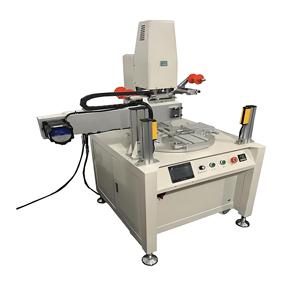 เครื่องปั๊มร้อนแบบกึ่งอัตโนมัติชนิดจานหมุนแบบลมสำหรับแผ่นรองรองเท้า - Product Image 2