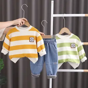 wholesaler autumn infant Suit baby boys' clothing sets for boys two-piece sets Boys clothing