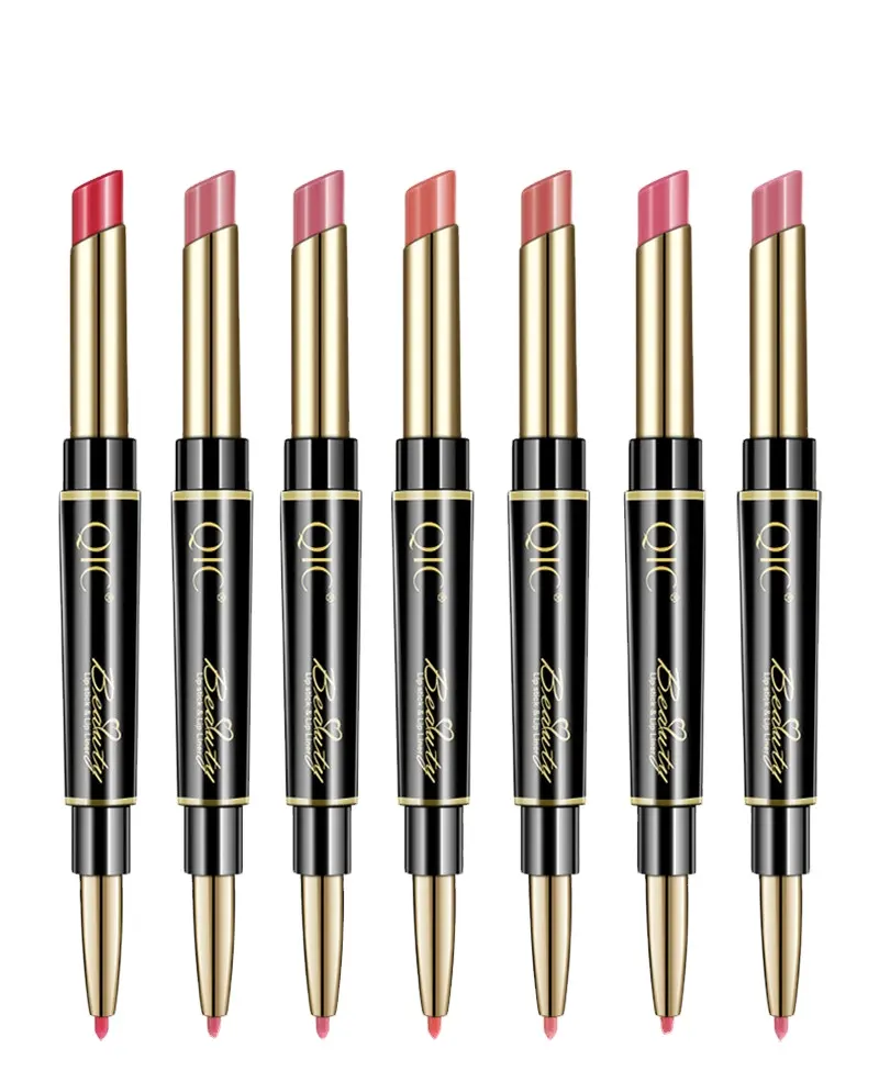 Rot vegan einziehbarer cremiger Lippenstift für schwarze Frauen individuelles Logo Make-up Lippenstift Lippenstift Stift