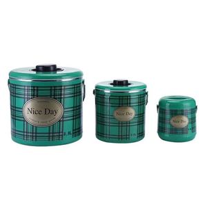 Ensemble de 3 chauffe-plats de luxe royal 8,8L 3,5L 0,8L, cocotte isotherme décorée or pour la restauration et les fêtes de famille - Product Image 3