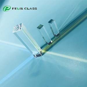 FELIX Prix usine Prisme optique en verre personnalisé, Guide de lumière en forme de pyramide conique, Prisme en forme de tige de guidage de lumière - Product Image 1