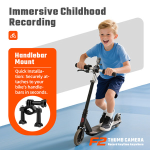 กล้องจิ๋ว JXD รุ่น Mini Thumb Camera หน้าจอ 1.4 นิ้ว ความละเอียด 1080P HD กล้องแอคชั่นสำหรับกีฬากลางแจ้ง ขี่จักรยาน ใช้ในมหาวิทยาลัย - Product Image 3