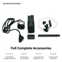 Pompe de filtration submersible multi-tailles OEM pour aquarium 220V, tête de filtration interne professionnelle avec bio-sponge, garantie 1 an