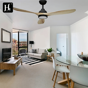 Modern 42/60/70 inch DC motor <b>ceiling</b> fan with lightweight solid wood blades, household 6-speed <b>remote</b> <b>control</b> - Product Image 6