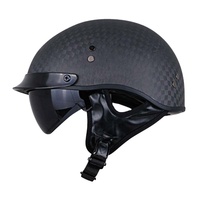 Casque intégral en fibre de carbone résistant aux impacts de nouvelle génération avec design aérodynamique pour la course professionnelle et l'utilisation sur circuit