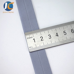 Biais <span class=keywords><strong>élastique</strong></span> en polyamide souple de 20 mm, couleurs personnalisées, brillant, FOE (Fold Over Elastic) pour vêtements - Product Image 2