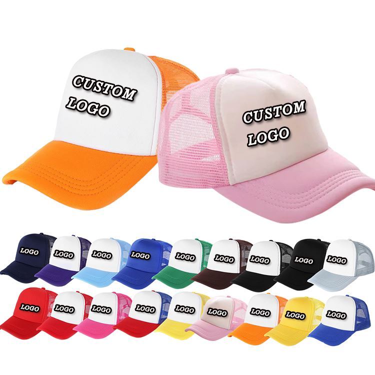 Custom Cheap Baseball Caps Curved Brim