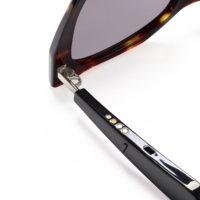 Lunettes de soleil audio intelligentes AI haut de gamme, lunettes de soleil musicales de haute qualité, lunettes de soleil intelligentes à charnières en alliage de titane et verres polarisés