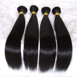 Extensions de cheveux brésiliens vierges 100% Remy, double trame, lisses, 10A Garde Bridger - Product Image 1
