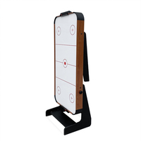 Table de jeu d'intérieur Table de hockey sur air de 5 pieds avec pieds pliants