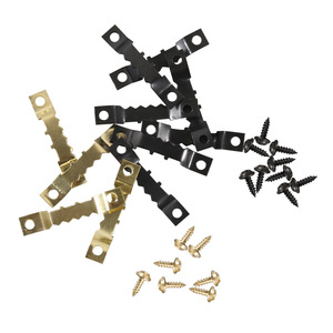 High Arch Double Sided Sawtooth Hangers With Self Tapping <b>Screws</b> <b>Set</b> For RV Interior Accessories - Product Image 3