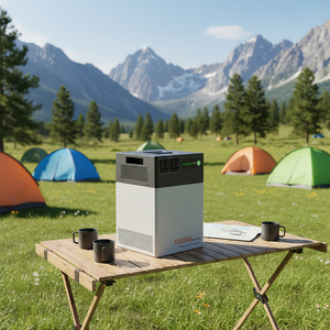 Batterie de secours économique 1200W 2009.6Wh Série Essentielle pour le camping et la maison, niveau d'entrée - Product Image 3