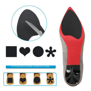 1 paire, nouveau Style, caoutchouc noir auto-adhésif, résistant à l'usure, antidérapant, réduction du <span class=keywords><strong>bruit</strong></span>, semelle autocollante, coussin pour chaussures à talons hauts - Product Image 6