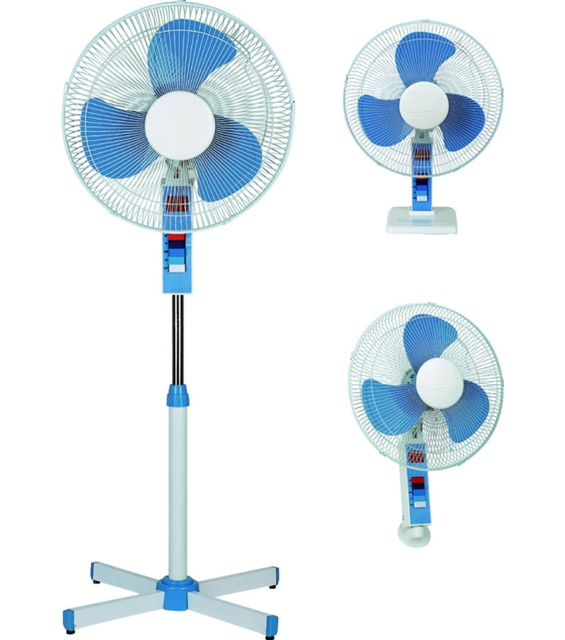 18 Inch Home AC Pedestal Rechargeable Fan with Lithium Battery Stand Fan for Office Bedroom Market Household