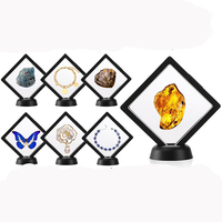 Cadres flottants 3D personnalisés Vitrine Support Challenge Coin Display Boîte de rangement