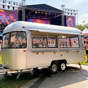 Camión de Comida VIC de Acero Inoxidable, Remolque de Catering Móvil Totalmente Equipado, Carrito de Helados, Hot Dogs, Café, Dulces, Servicio de Cocina Completa - Product Image 4