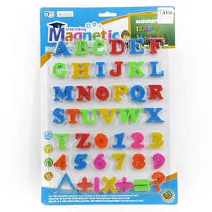 Jinming Early educational magnetic letter ortografia puzzle magnete frigo apprendimento scolastico numeri dell'alfabeto inglese