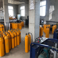 Compresseur d'air haute pression à piston 300 bar 50 LPM pour la plongée et la lutte contre les incendies