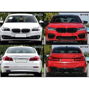 Kit de carrocería F10 F18 2011-2017 faro LED modificado luz trasera parachoques guardabarros actualización a nuevo <span class=keywords><strong>2021</strong></span>- G30 G38 <span class=keywords><strong>M5</strong></span> <span class=keywords><strong>CS</strong></span> estilo para <span class=keywords><strong>BMW</strong></span> - Product Image 3