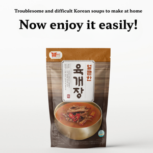 Comida lista para comer Sopa de ternera picante coreana Instantánea lista para comer Caldo de costillas sin hueso Caldo rico en estilo casero Comida instantánea de alta proteína - Product Image 3
