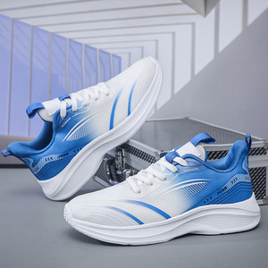 <b>Men</b> Running <b>Shoes</b> Mesh Upper Rubber Outsole EVA Midsole <b>Lightweight</b> Breathable Spring Season Size 15 - Product Image 4