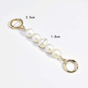 Bolso de señora I Cadena, Asa tejida a mano accesorios de bolsa de metal con gancho/ - Product Image 1