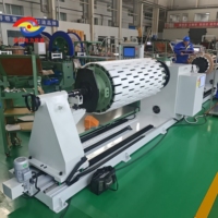 Machine à bobiner les bobines haute et basse tension contrôlée par CNC PLC avec boîte de vitesses robuste