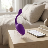 Vibrateur de culotte rechargeable et étanche contrôlé par application ECRVOM pour femmes, hommes et couples |   9 modes de stimulation du point G/anal/clitoridien
