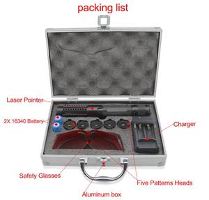 Pointeur laser bleu clair pour <span class=keywords><strong>présentations</strong></span> PowerPoint, piles rechargeables, longueur d'onde 450 nm, puissance inférieure à 1 mW - Product Image 4