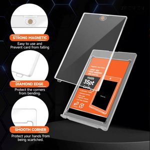 Wholesale 35PT Ultra-thin Magnetic <b>Tile</b> High Transparency Star Card TCG Game Card protection Box - Product Image 2